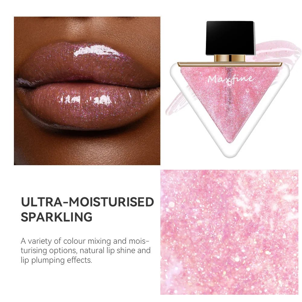 ✨ Brillant à Lèvres Clair Translucide - Crème Perlée Scintillante - FoytiShop