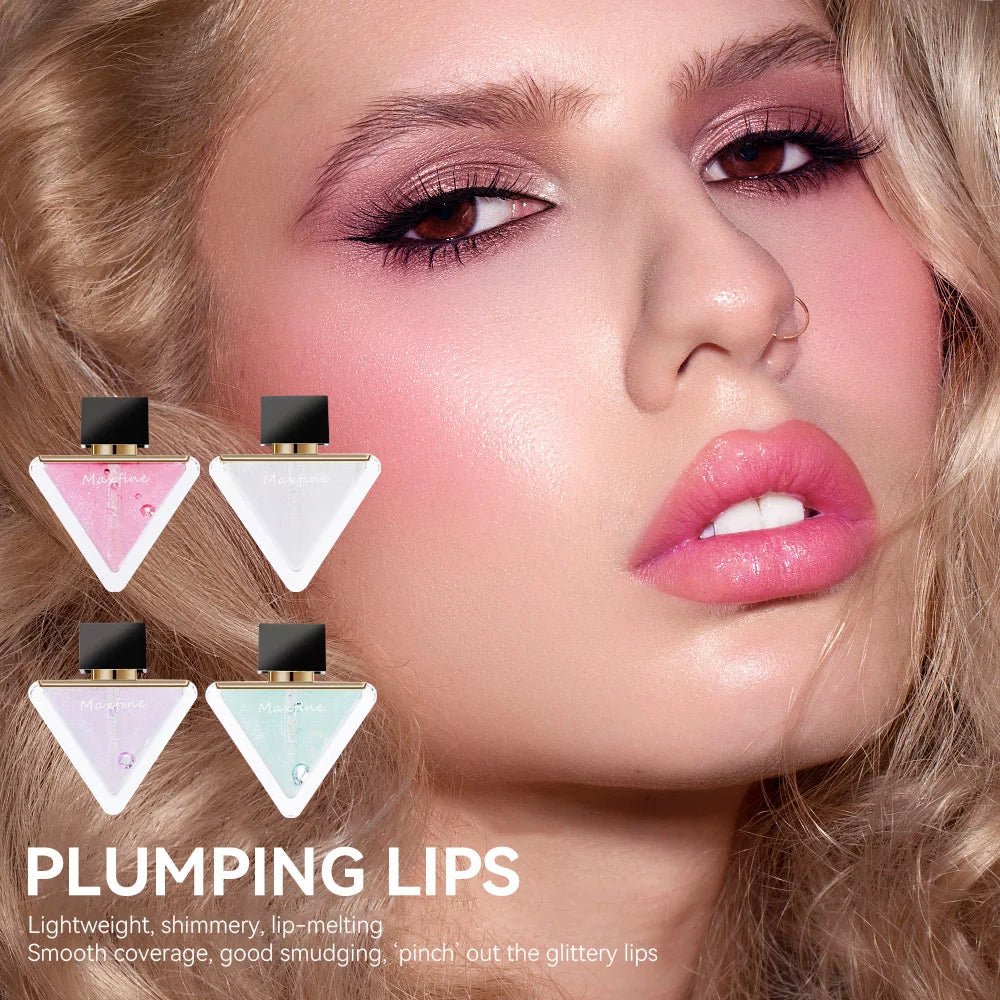 ✨ Brillant à Lèvres Clair Translucide - Crème Perlée Scintillante - FoytiShop