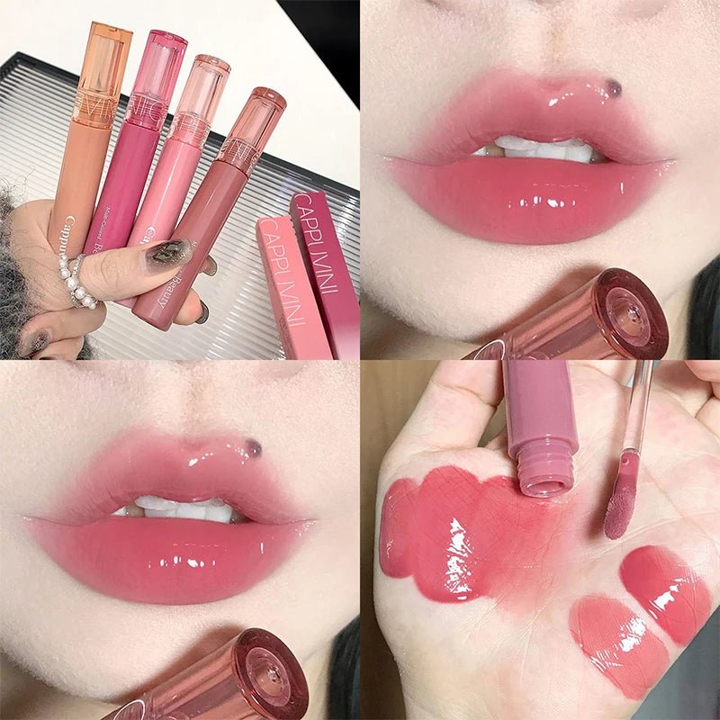 ✨ Brillant à Lèvres Miroir à l'Eau - Gelée Scintillante Abordable - FoytiShop