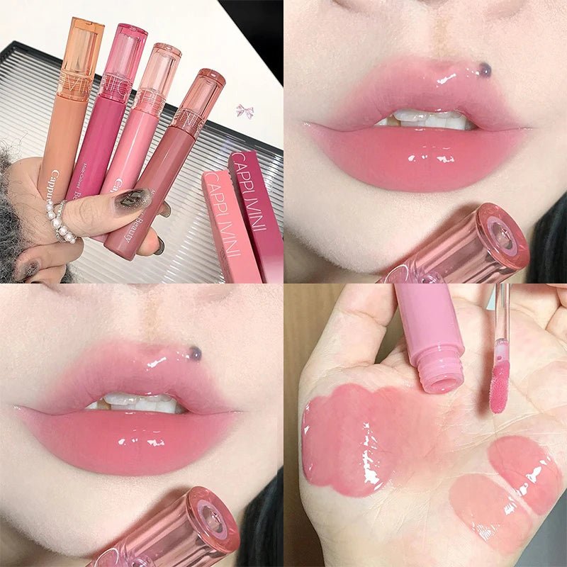 ✨ Brillant à Lèvres Miroir à l'Eau - Gelée Scintillante Abordable - FoytiShop