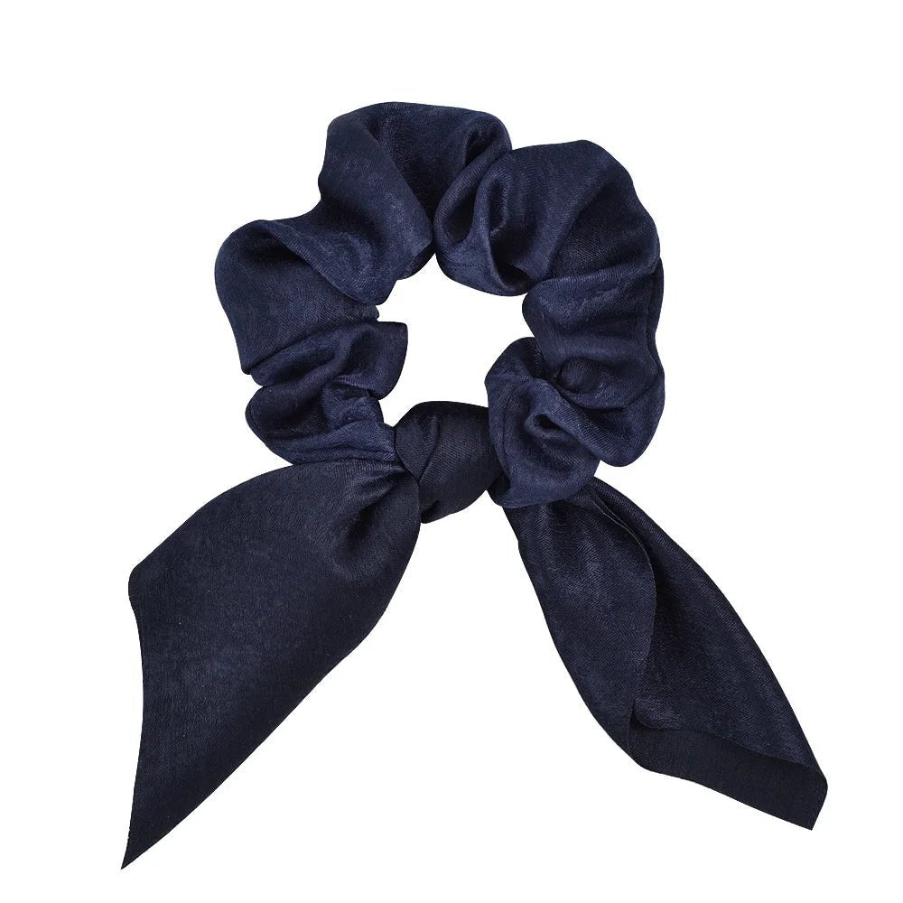 Chouchou Mousseline Soie - Élastique Cheveux Couleur Unie Femme - FoytiShop