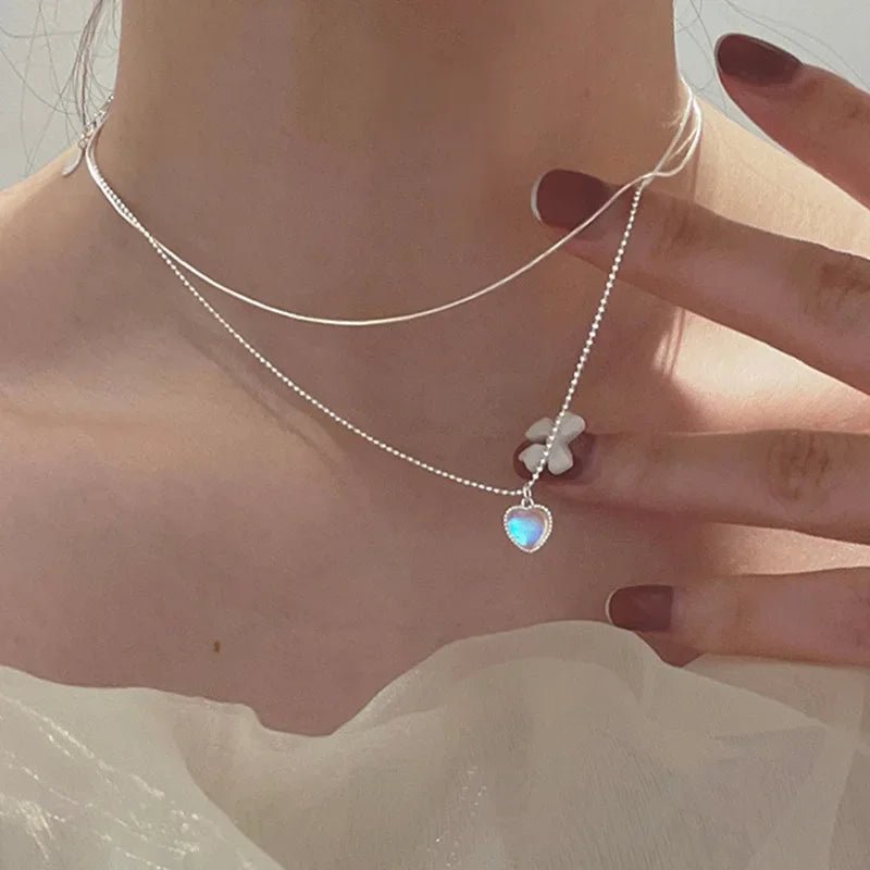 Collier Argent 925 Trois Couches - Femme - FoytiShop
