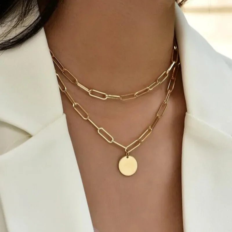 Collier Argent 925 Trois Couches - Femme - FoytiShop