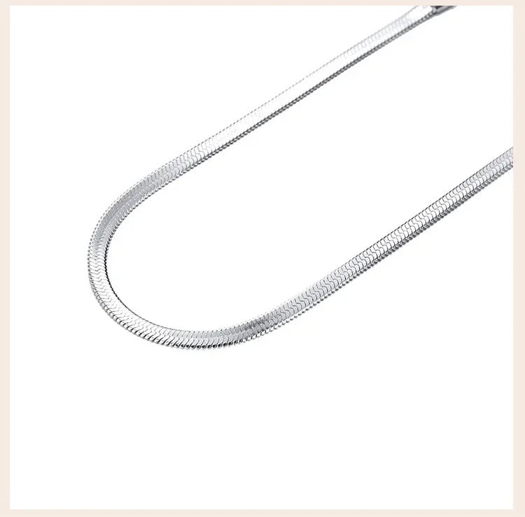 Collier Chevrons Argent 925 - Femme - FoytiShop