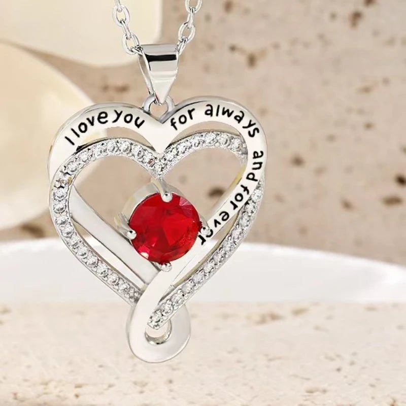 Collier Pendentif Cœur Creux Élégant - Cadeau Fête des Mères - FoytiShop