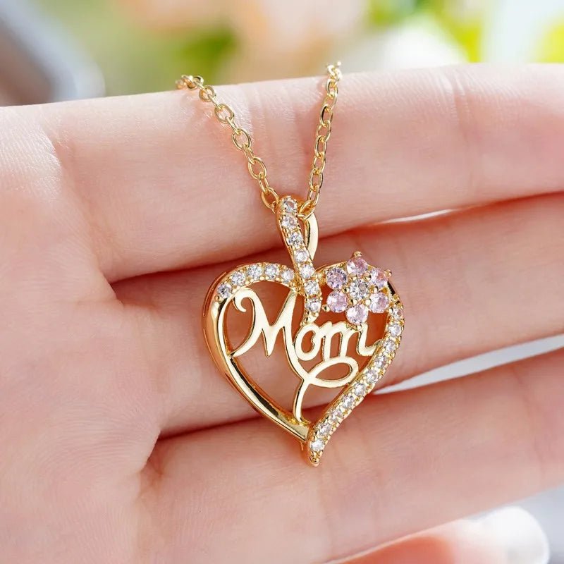 Collier Pendentif Cœur Creux Élégant - Cadeau Fête des Mères - FoytiShop