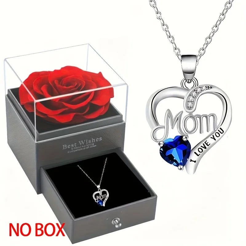 Collier Pendentif Cœur Creux Élégant - Cadeau Fête des Mères - FoytiShop