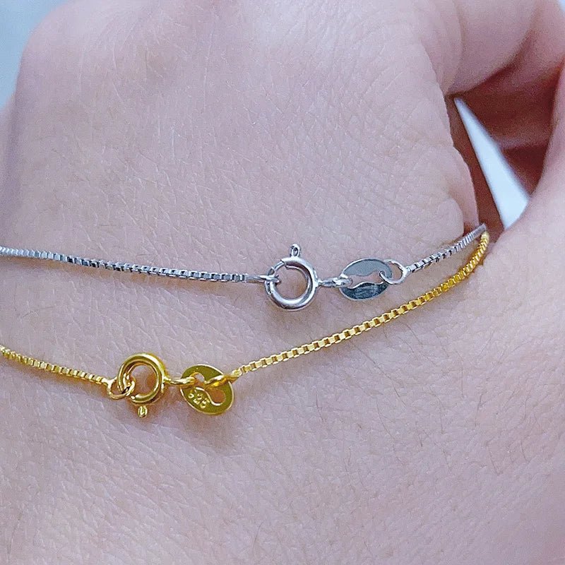 💎 Collier pour Femmes Diamant Pendentif - Fiançailles Fête Mariage Cadeau - FoytiShop