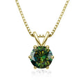 💎 Collier pour Femmes Diamant Pendentif - Fiançailles Fête Mariage Cadeau - FoytiShop