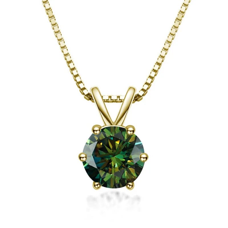 💎 Collier pour Femmes Diamant Pendentif - Fiançailles Fête Mariage Cadeau - FoytiShop