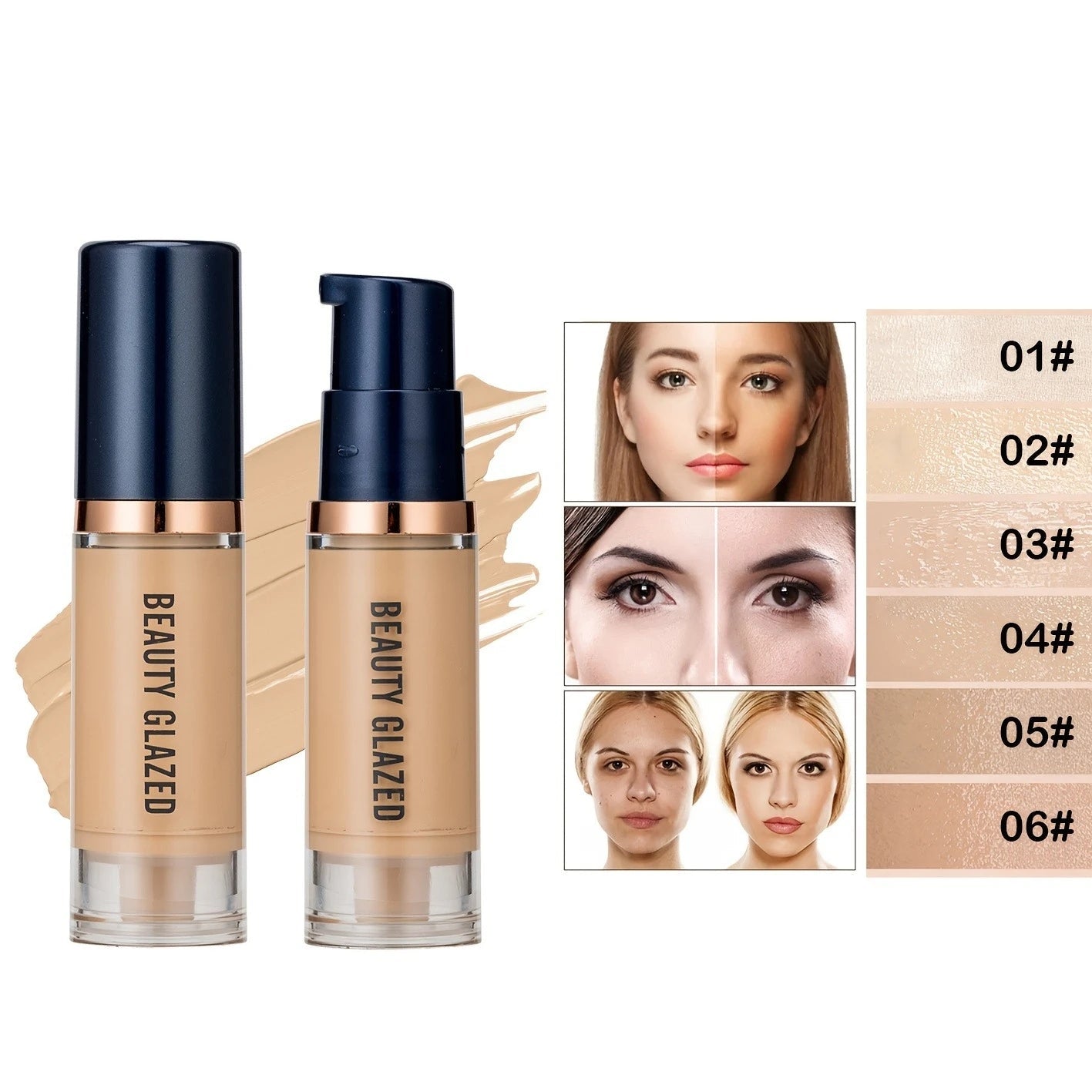 Correcteur Fond de Teint 6 Couleurs - FoytiShop