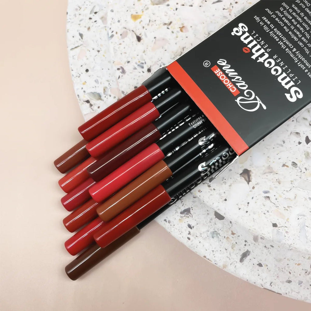 Ensemble 12 Crayons Lèvres Professionnels - FoytiShop