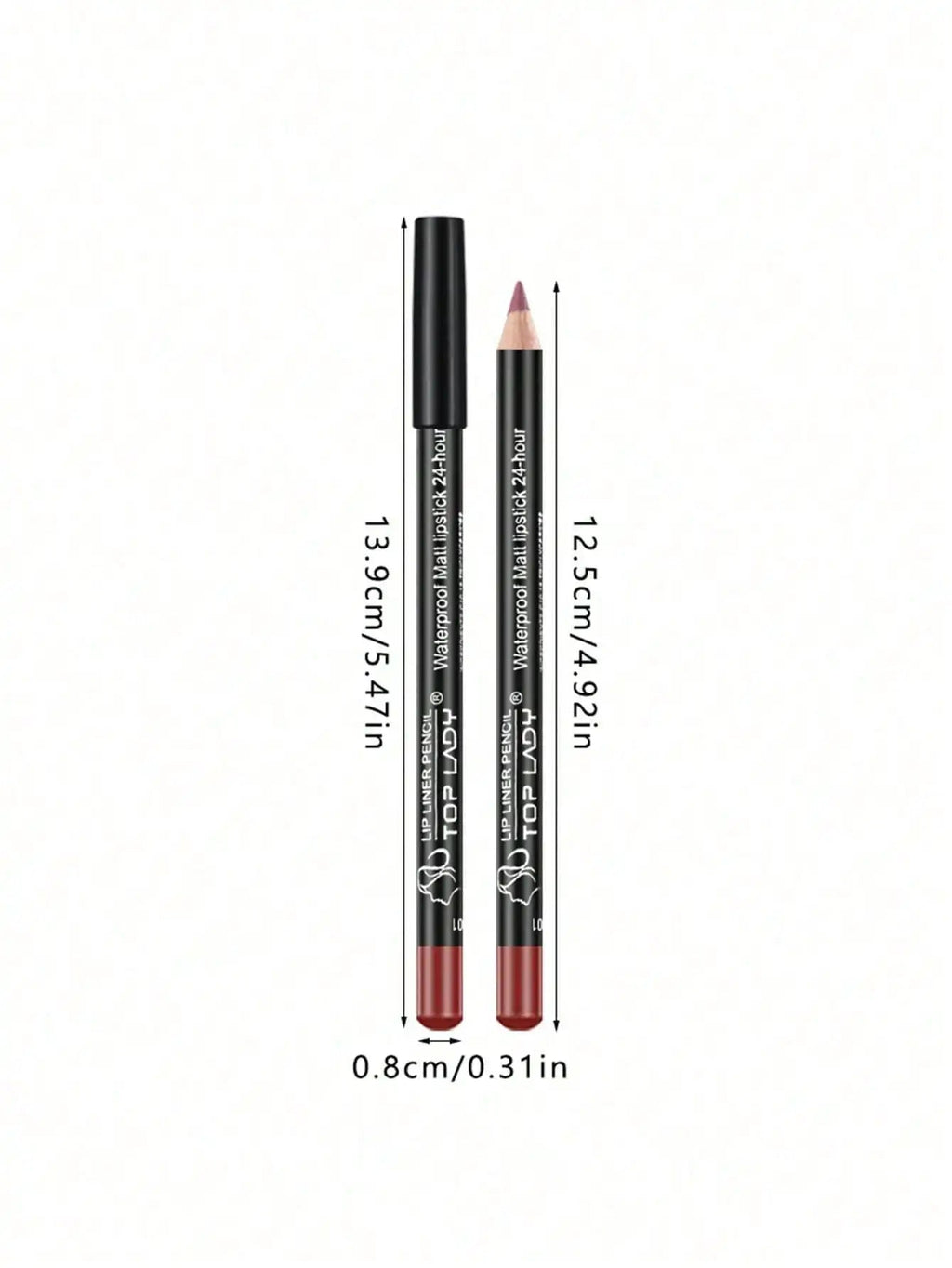 Ensemble 12 Crayons Lèvres Professionnels - FoytiShop