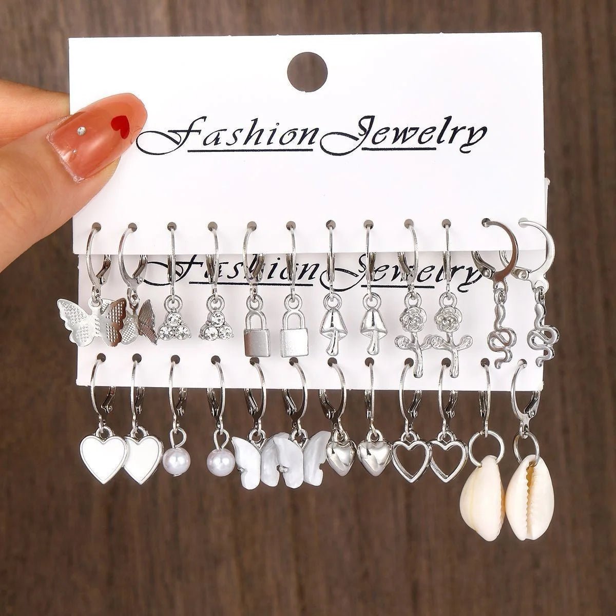 💎 Ensemble 24 Paires Petites Boucles d'Oreilles Créoles Vintage - FoytiShop