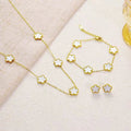 Ensemble Bijoux Fleur de Prunier 3 Pièces - FoytiShop