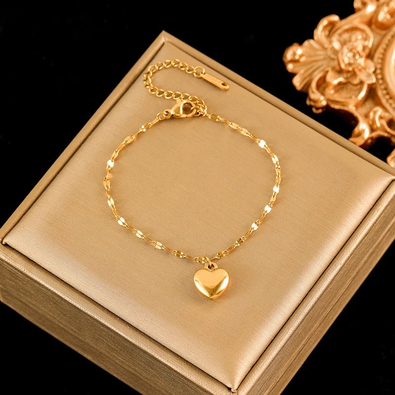 Ensemble bracelets boucles d'oreilles pour les femmes nouveau à la mode - FoytiShop