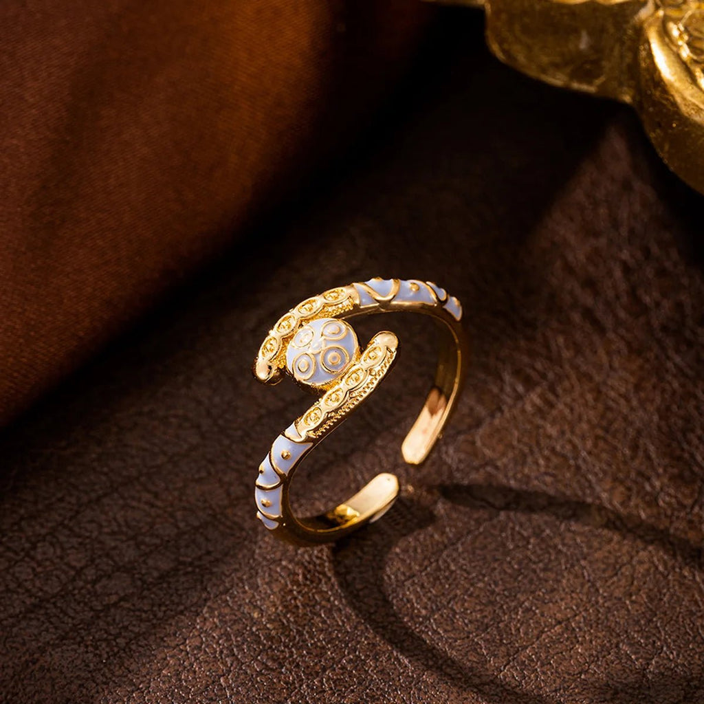 Ensemble Collier & Bague Dorés — Élégance Minimaliste - FoytiShop