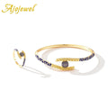 Ensemble Collier & Bague Dorés — Élégance Minimaliste - FoytiShop