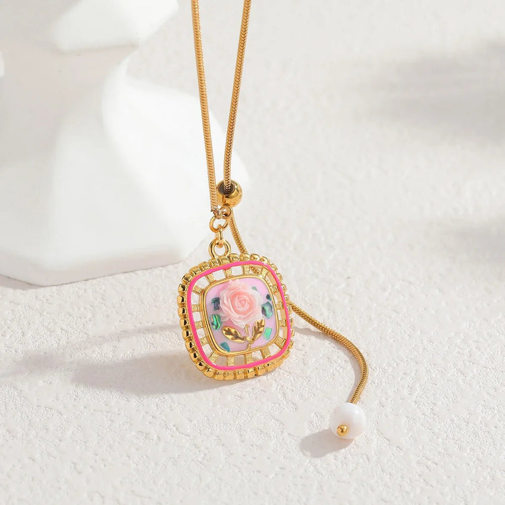 💎 Ensemble Collier et Boucles d'Oreilles Zircon Goutte - Élégance Complète - FoytiShop