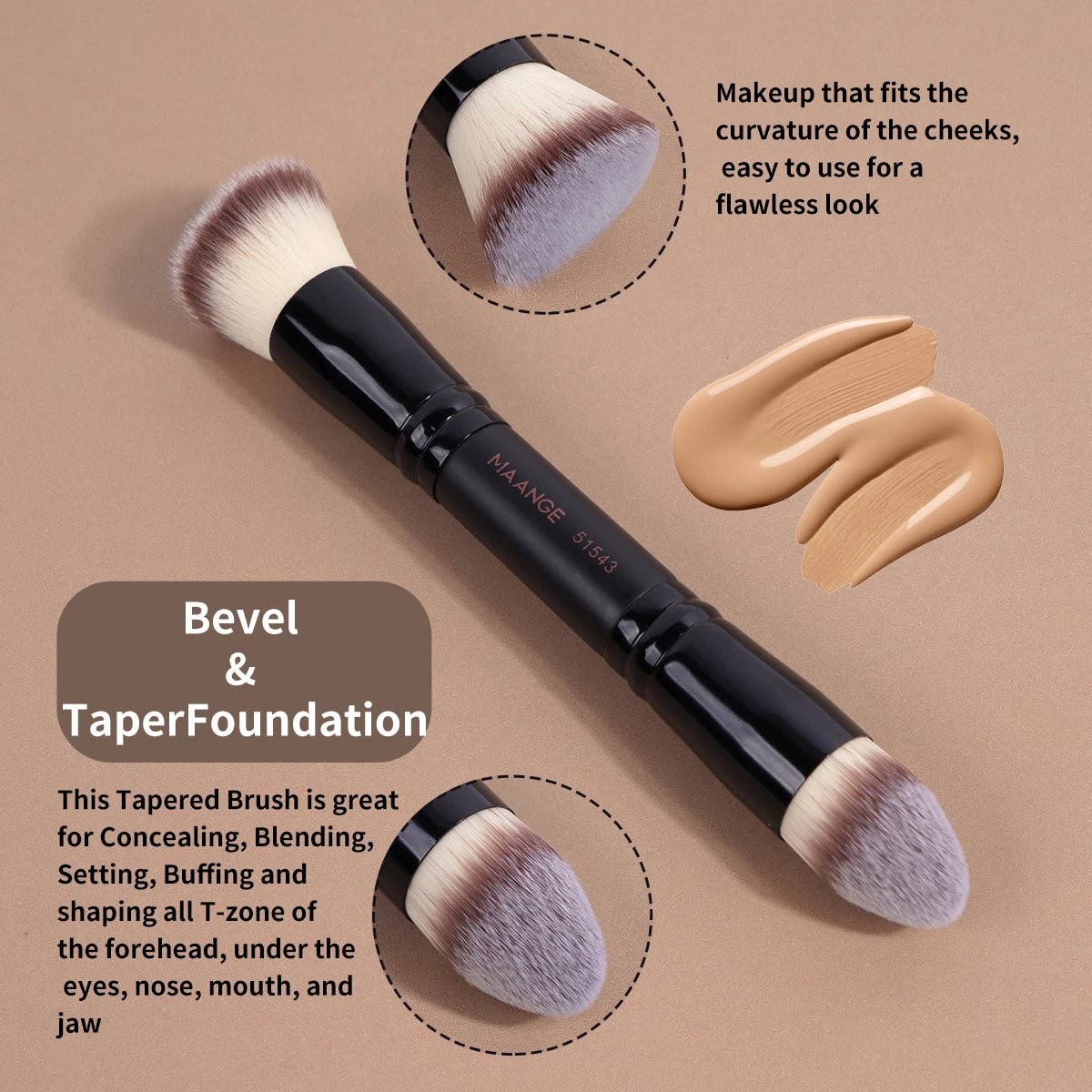 Ensemble de Pinceaux Maquillage Professionnels - FoytiShop