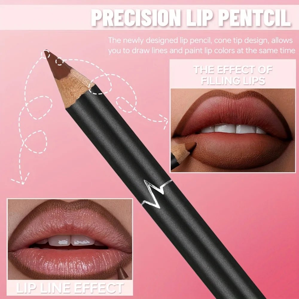 Ensemble Lèvres Dégradées - Crayon + Brillant 2 en 1 - FoytiShop