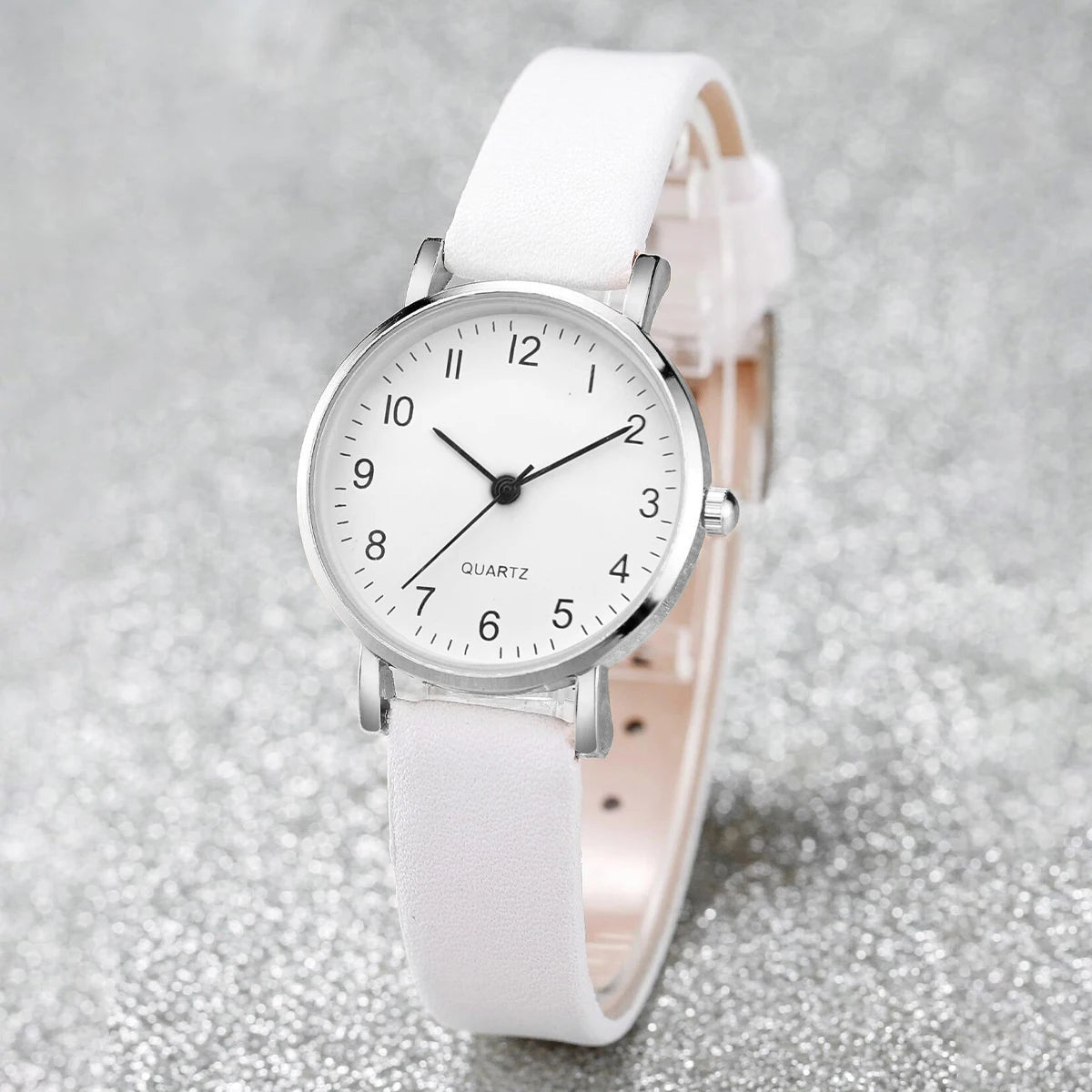 ⌚ Ensemble Montre Quartz et Bijoux Diamant - 5/6 Pièces Femme - FoytiShop