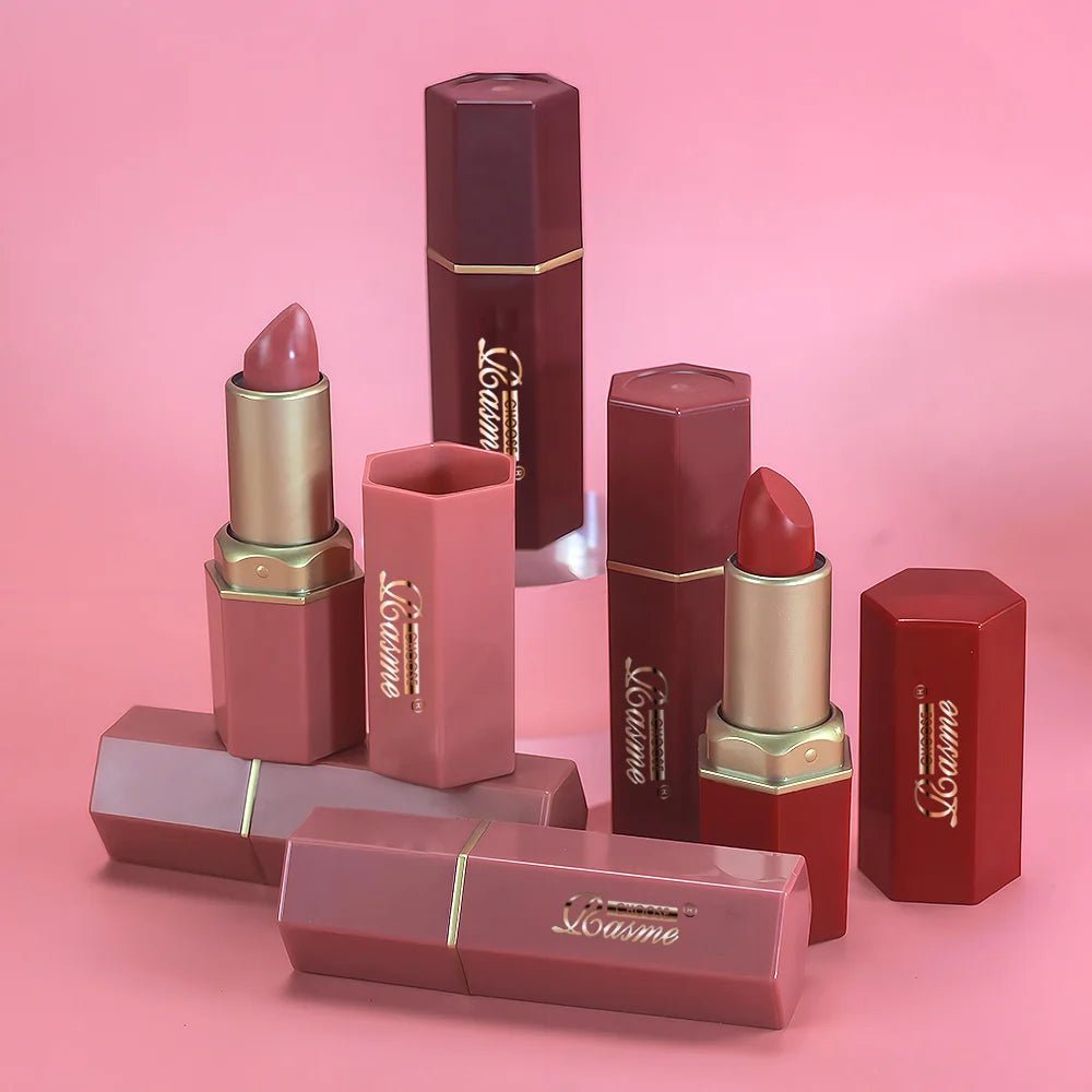 Ensemble Rouges à Lèvres Nacré Paillettes - 6 Couleurs - FoytiShop