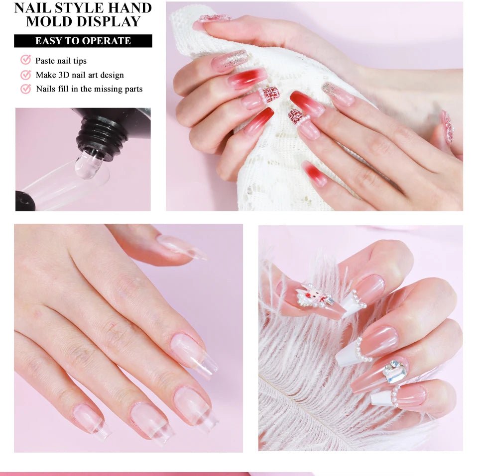 Gel Colle à Ongles UV Forte Adhésion - 20ml/30ml - FoytiShop