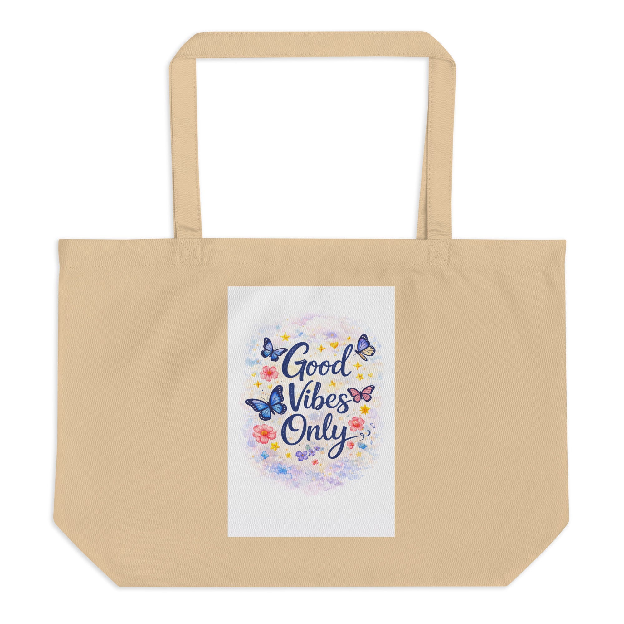 Grand Tote Bag Bio en Coton Écologique 23L - FoytiShop