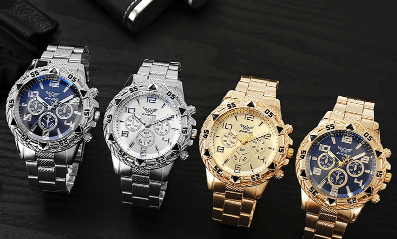 Hommes Reloj marque de luxe montres pour hommes mode haute qualité luxe Simple montre - bracelet affaires plein acier sport mâle horloge - FoytiShop