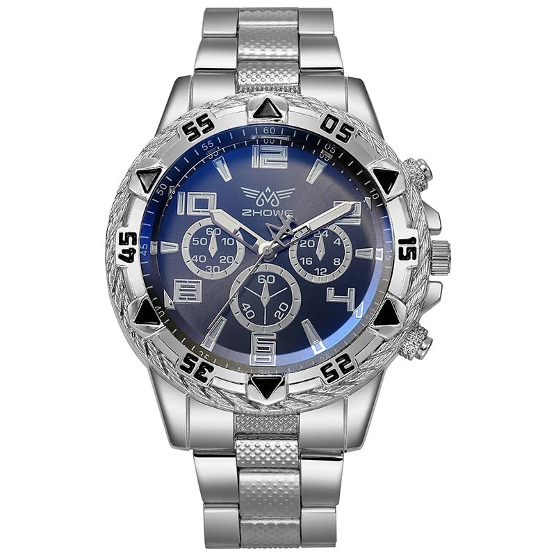Hommes Reloj marque de luxe montres pour hommes mode haute qualité luxe Simple montre - bracelet affaires plein acier sport mâle horloge - FoytiShop