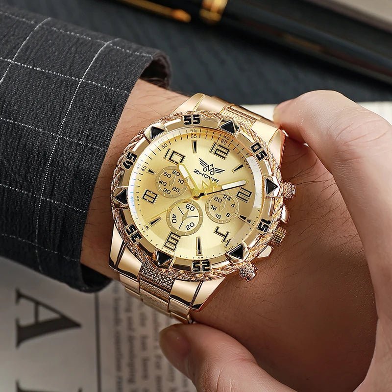 Hommes Reloj marque de luxe montres pour hommes mode haute qualité luxe Simple montre - bracelet affaires plein acier sport mâle horloge - FoytiShop