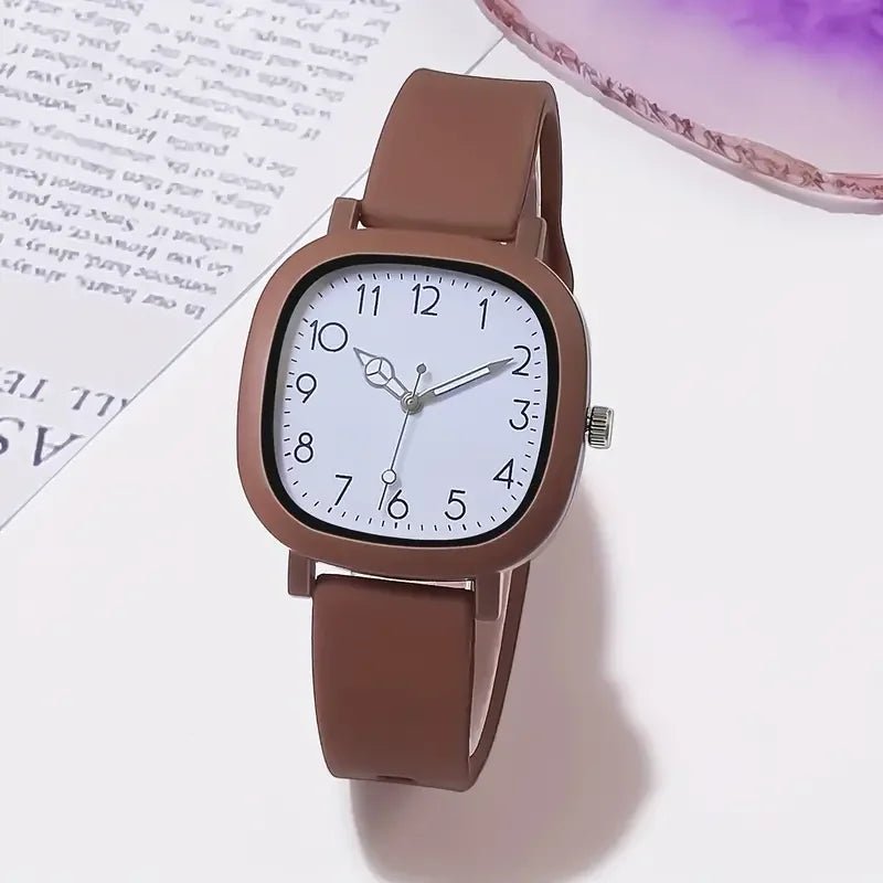 Lot de Montres Quartz Silicone pour Femme - Cadran Arabe Décontracté(1/3/5/10) - FoytiShop