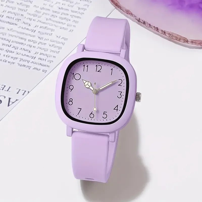 Lot de Montres Quartz Silicone pour Femme - Cadran Arabe Décontracté(1/3/5/10) - FoytiShop