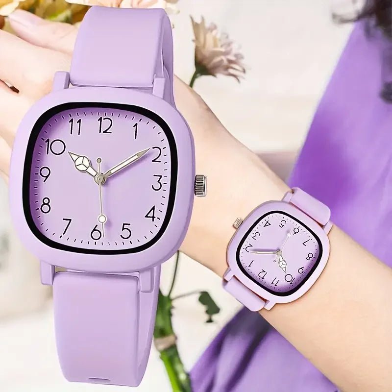 Lot de Montres Quartz Silicone pour Femme - Cadran Arabe Décontracté(1/3/5/10) - FoytiShop