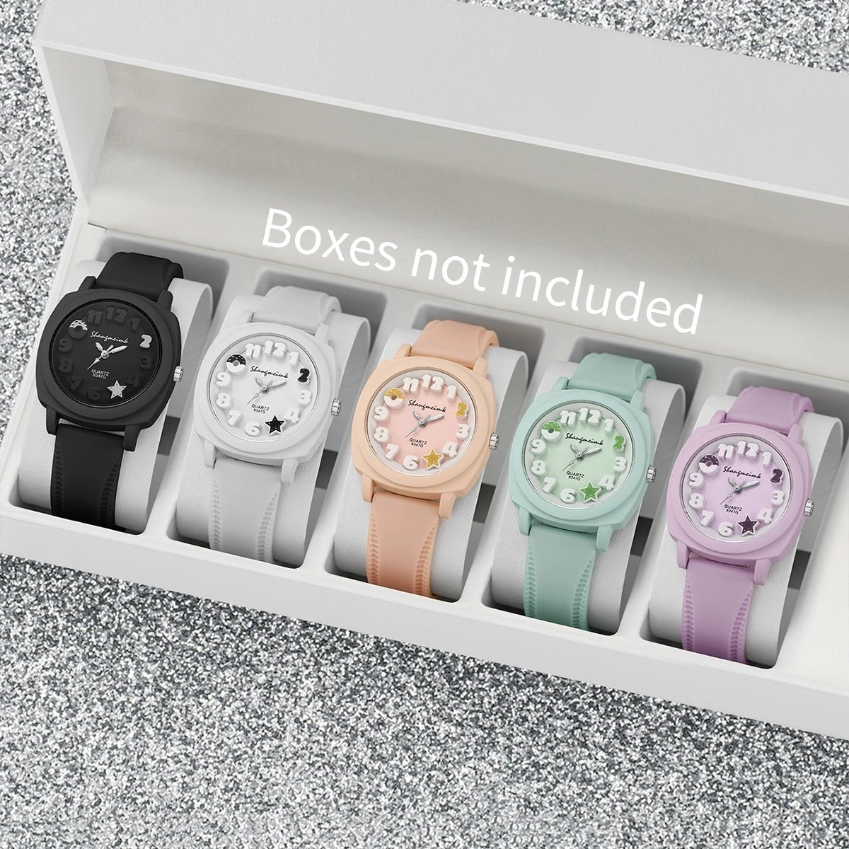 Lot de Montres Quartz Silicone pour Femme - Cadran Arabe Décontracté(1/3/5/10) - FoytiShop