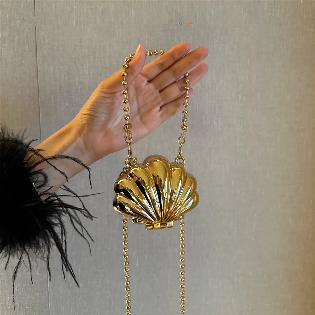 Luxe petit Bling coeur forme diamant soirée pochette strass sac à main dames - FoytiShop