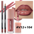 Maquillage Lèvres Texture Velours - Ensemble 2 Pièces - FoytiShop