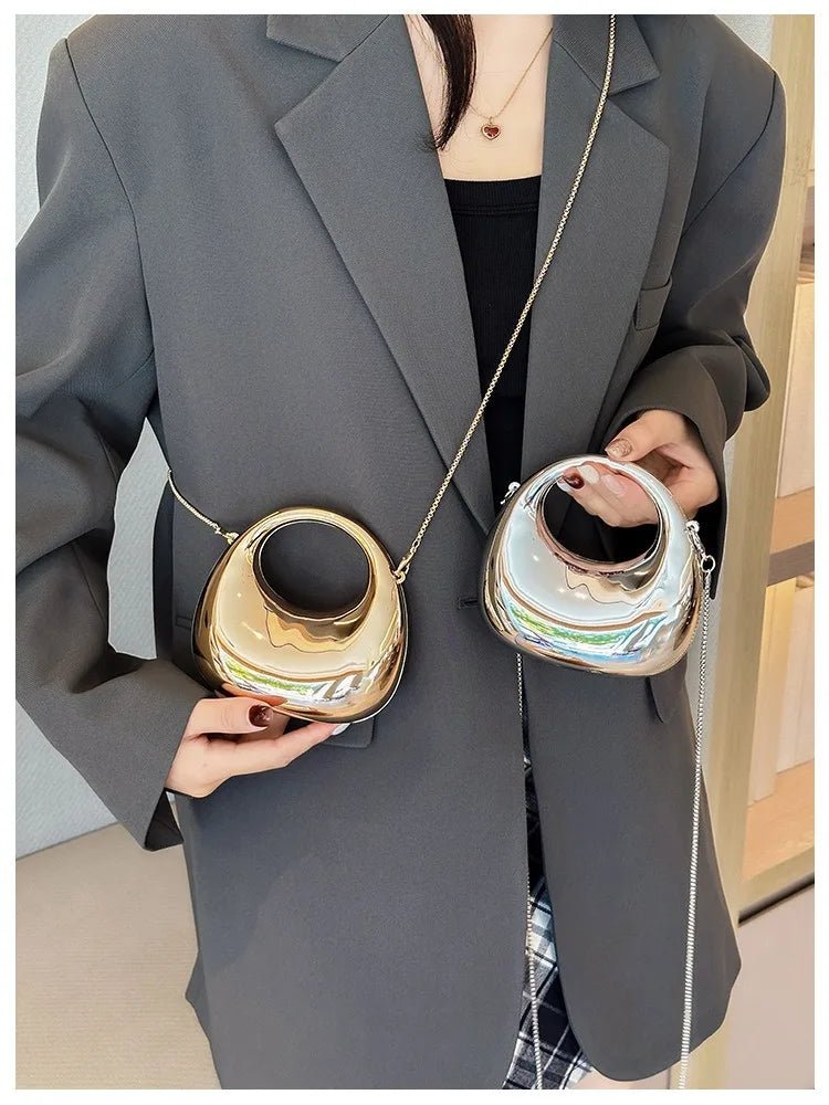 Mini sac de soirée doré, sacs à main de luxe - FoytiShop