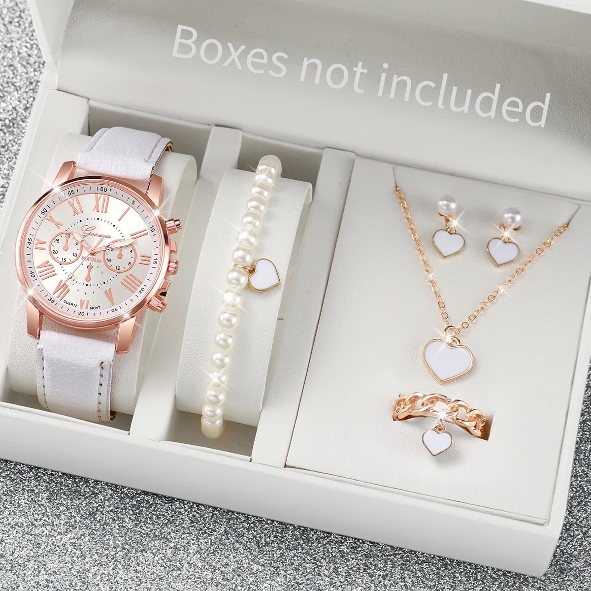 Montre à quartz avec bracelet en cuir pour femme - FoytiShop