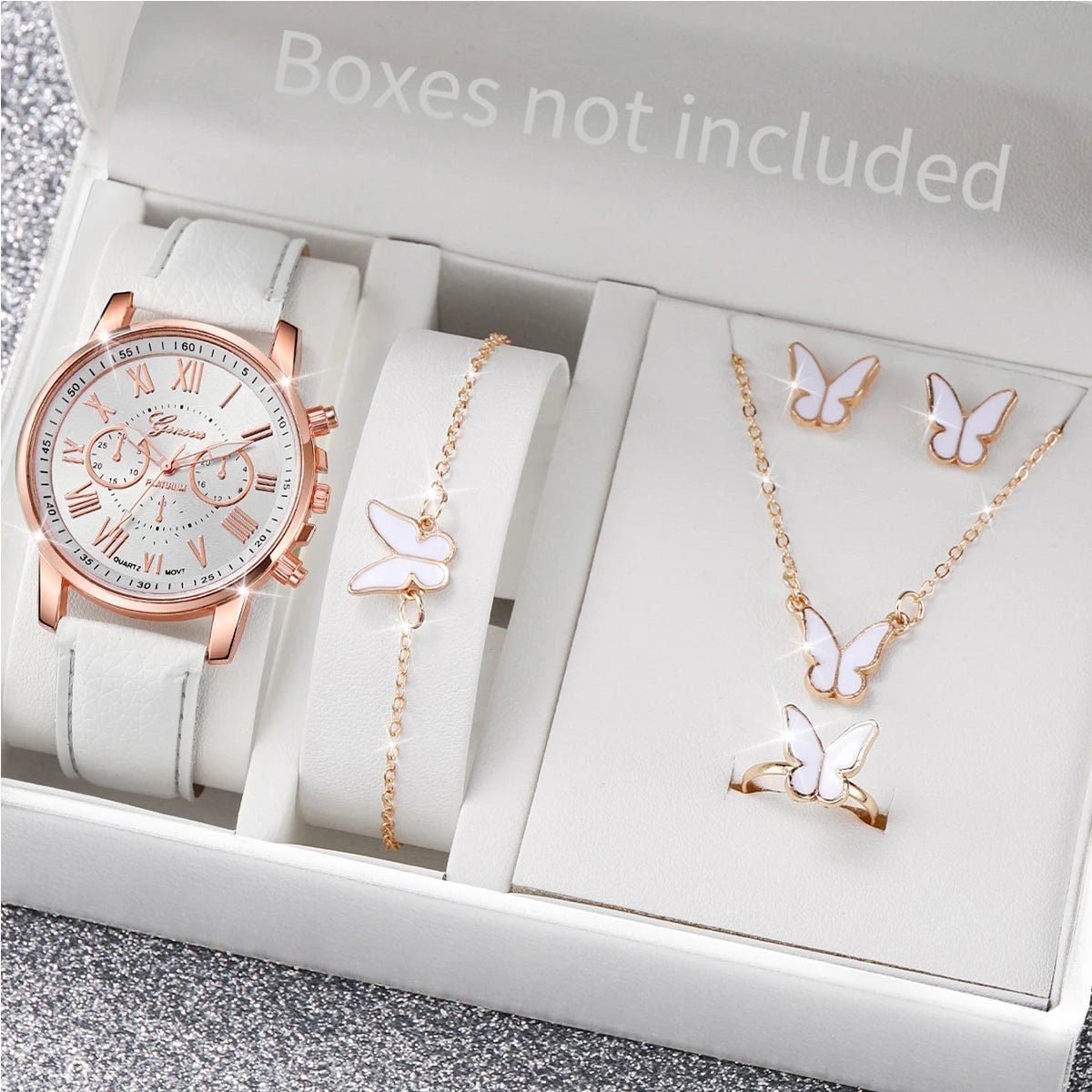 Montre à quartz avec bracelet en cuir pour femme - FoytiShop