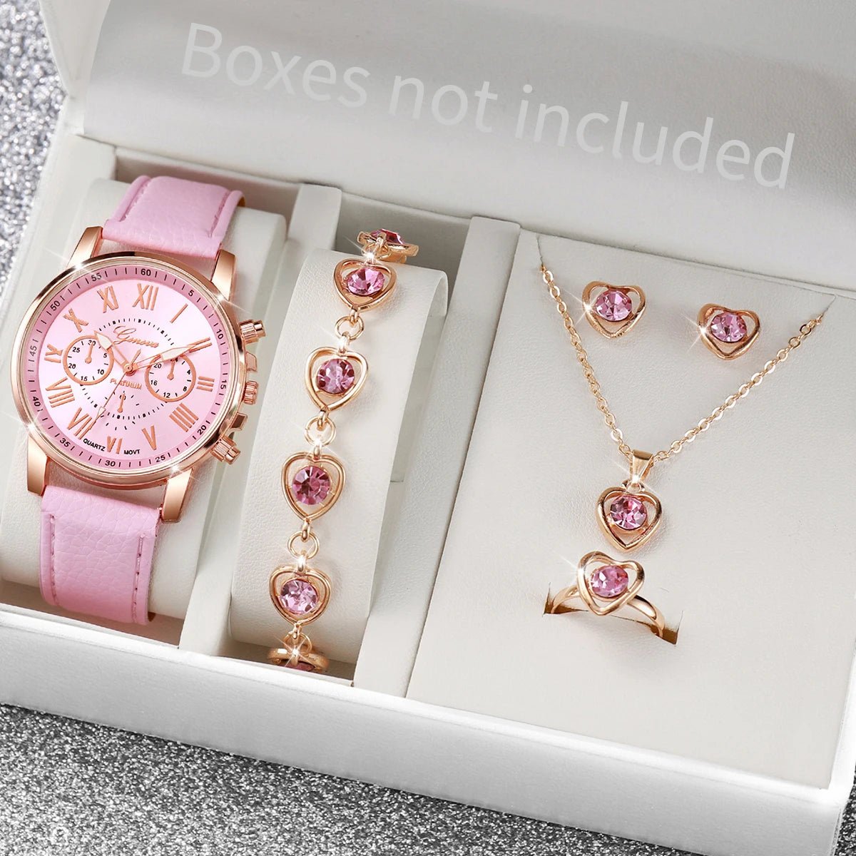 Montre à quartz avec bracelet en cuir pour femme - FoytiShop