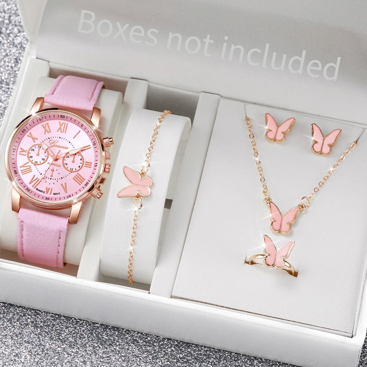 Montre à quartz avec bracelet en cuir pour femme - FoytiShop