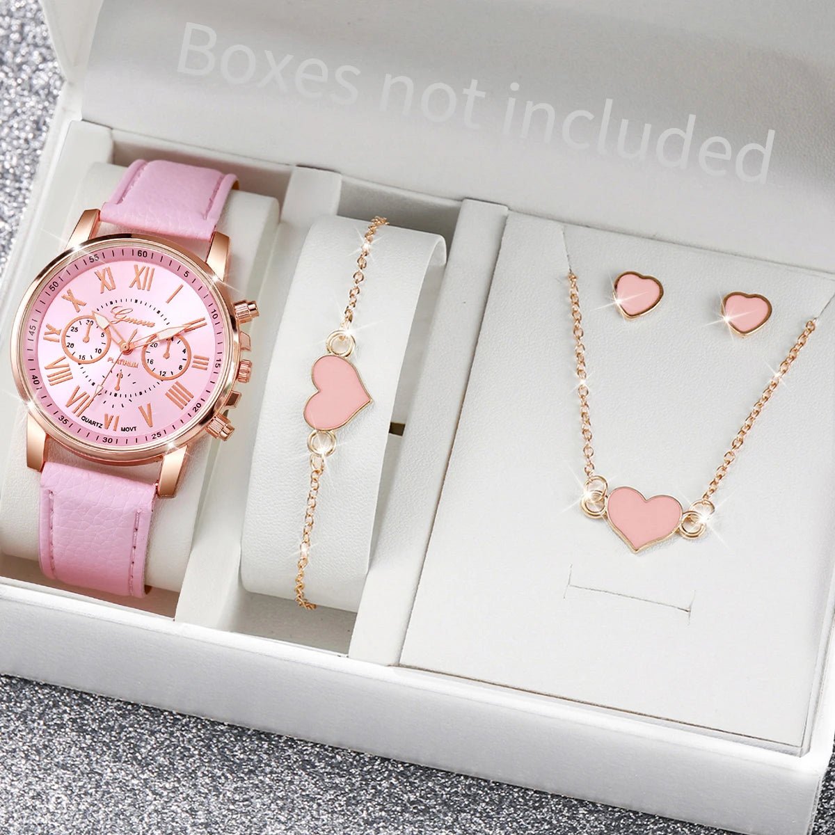 Montre à quartz avec bracelet en cuir pour femme - FoytiShop