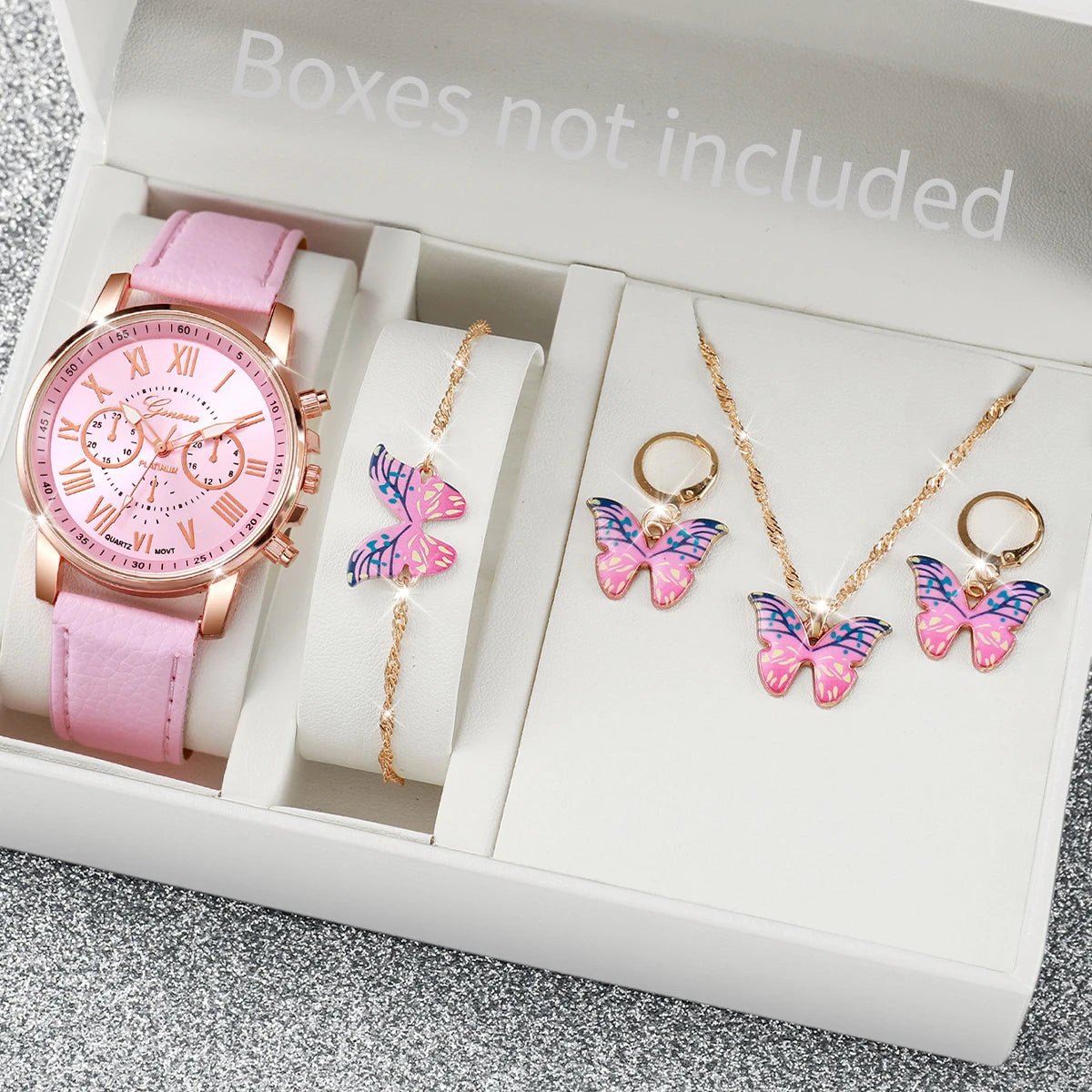 Montre à quartz avec bracelet en cuir pour femme - FoytiShop