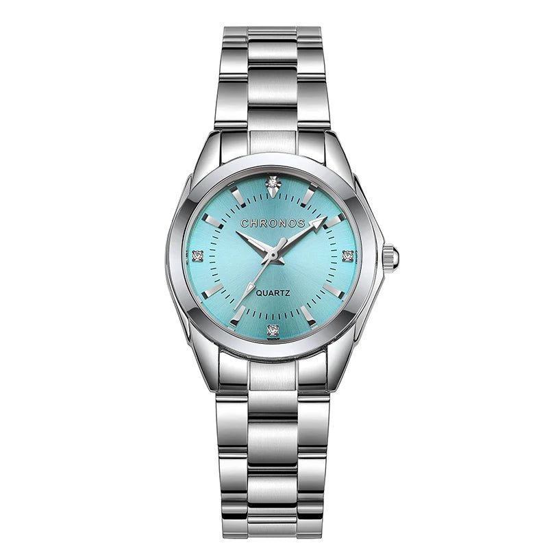 Montre - Bracelet Femme Élégante Luxe - Acier Inoxydable Quartz Cadeau - FoytiShop
