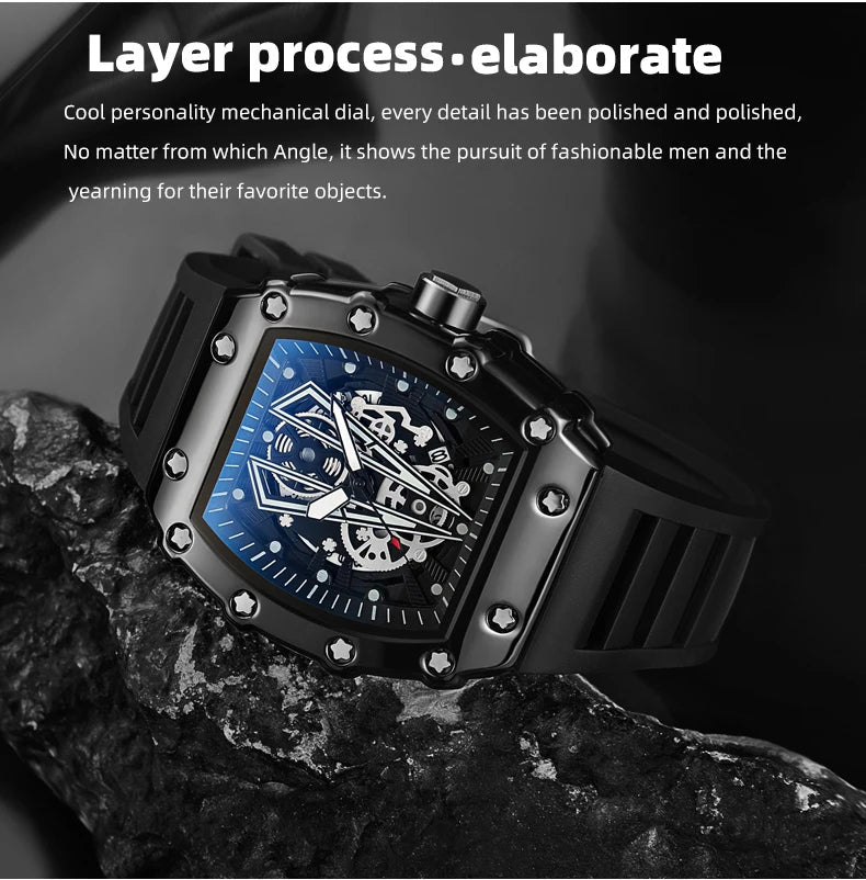 Montre de commerce extérieur grand cadran pour hommes Quartz étanche Sport - FoytiShop