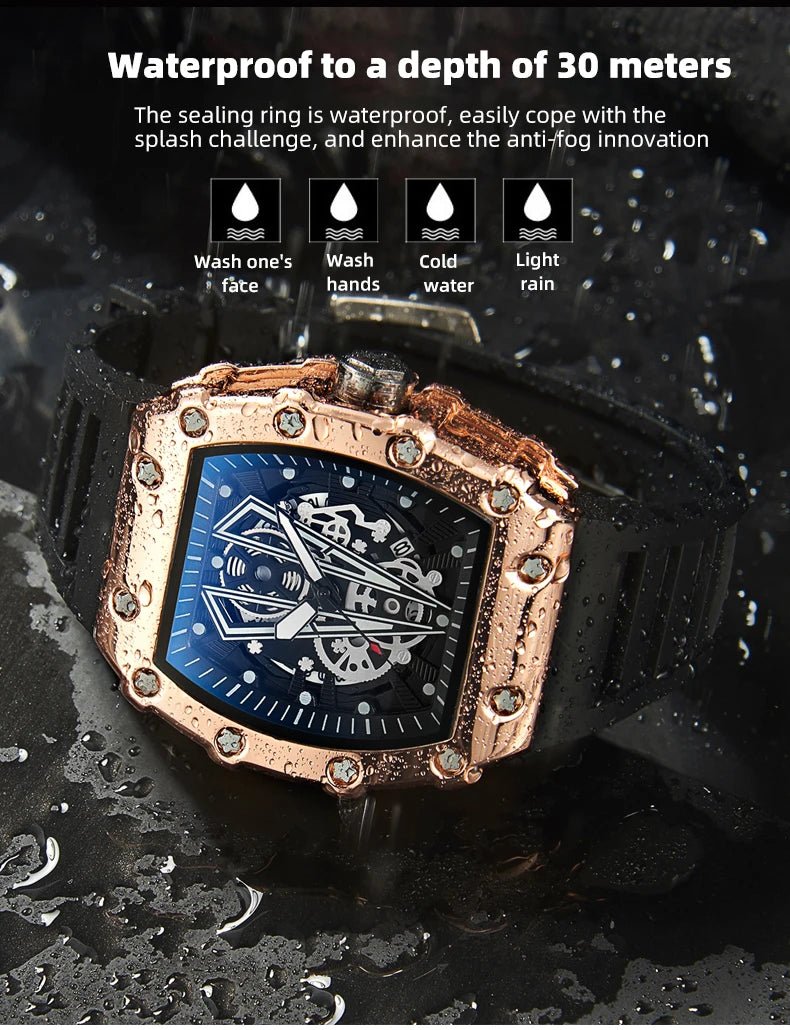 Montre de commerce extérieur grand cadran pour hommes Quartz étanche Sport - FoytiShop