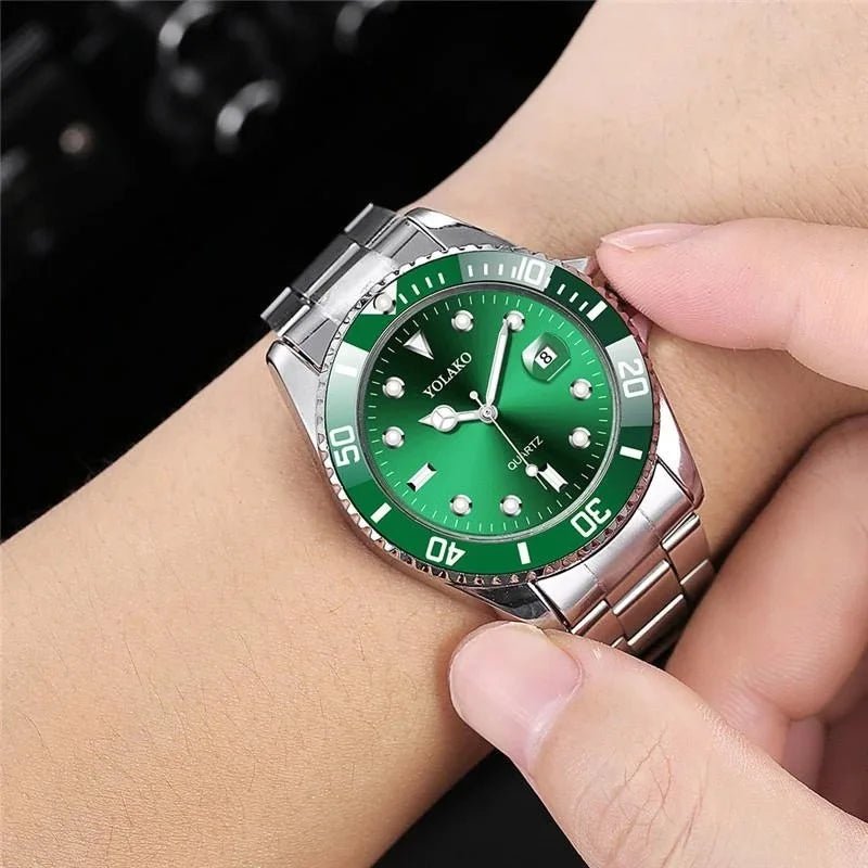 Montre Élégance Émeraude — Style Luxe - FoytiShop
