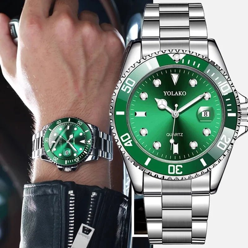 Montre Élégance Émeraude — Style Luxe - FoytiShop